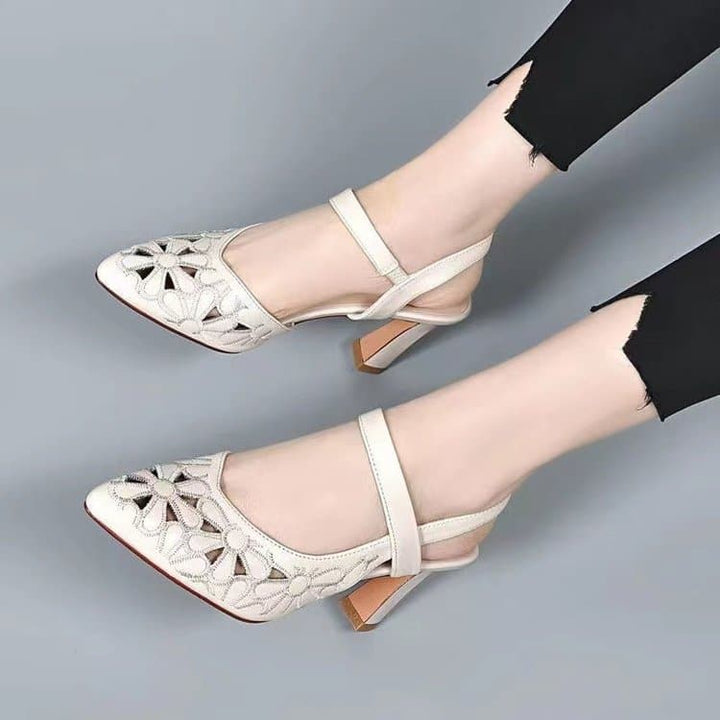 Jonah | Retro Orthopädische High Heels Pumps für Damen
