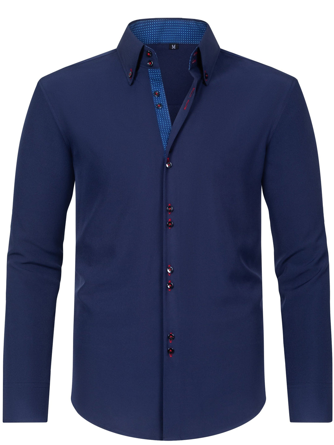 Nico | Herren-Hemd mit stilvollem Button-Up, langen Ärmeln und Blumenmuster
