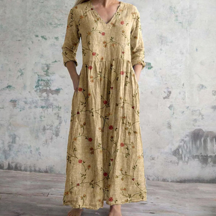 Eliana | Elegantes Blumenkleid in Premium-Qualität für Damen