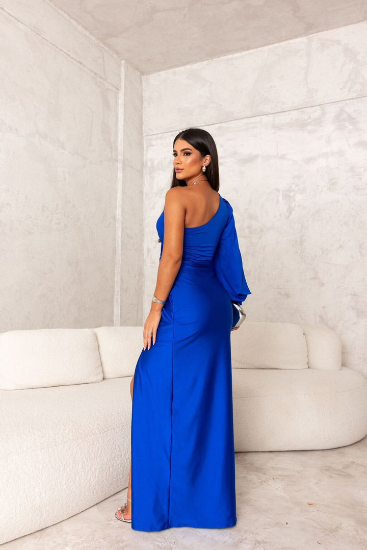 Anna | Elegantes Silhouette Kleid mit Rundhalsausschnitt