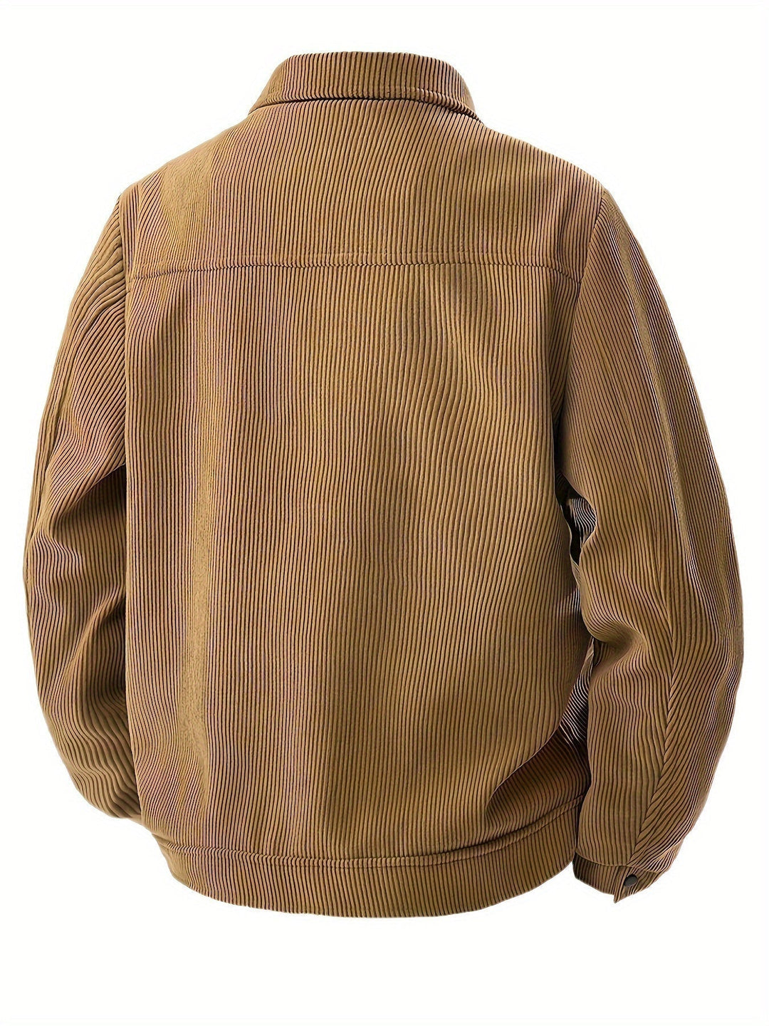 Elegante Cordjacke für Herren mit langen Ärmeln