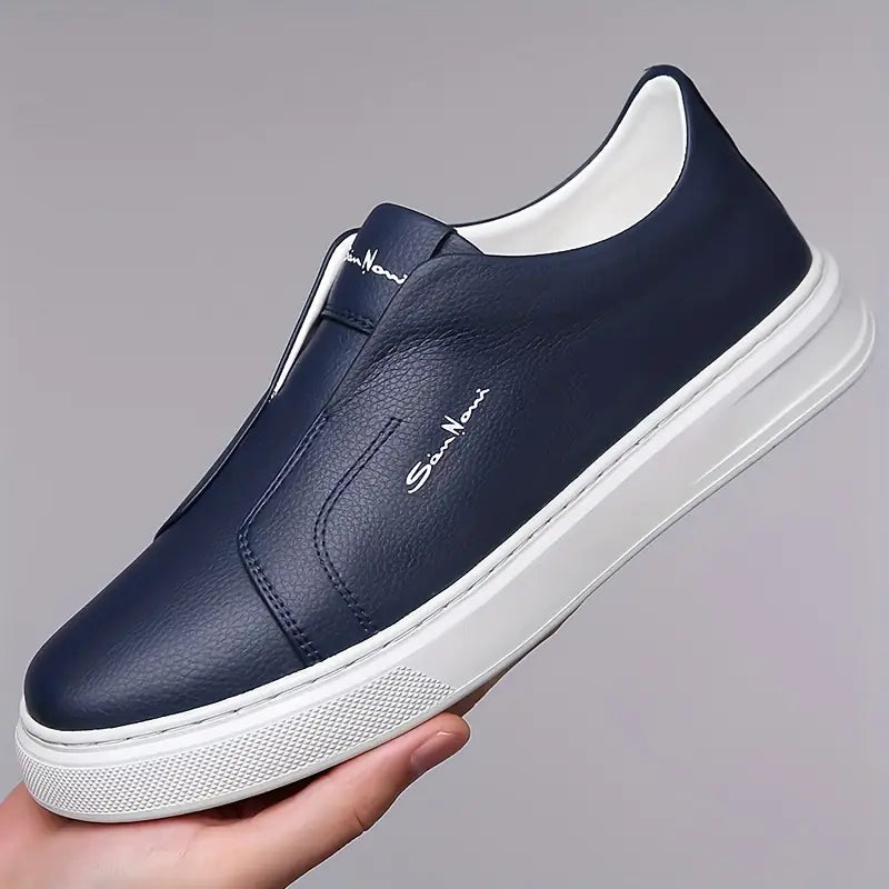 Harbour Casual Slip-On Sneakers für Herren mit flachem Absatz