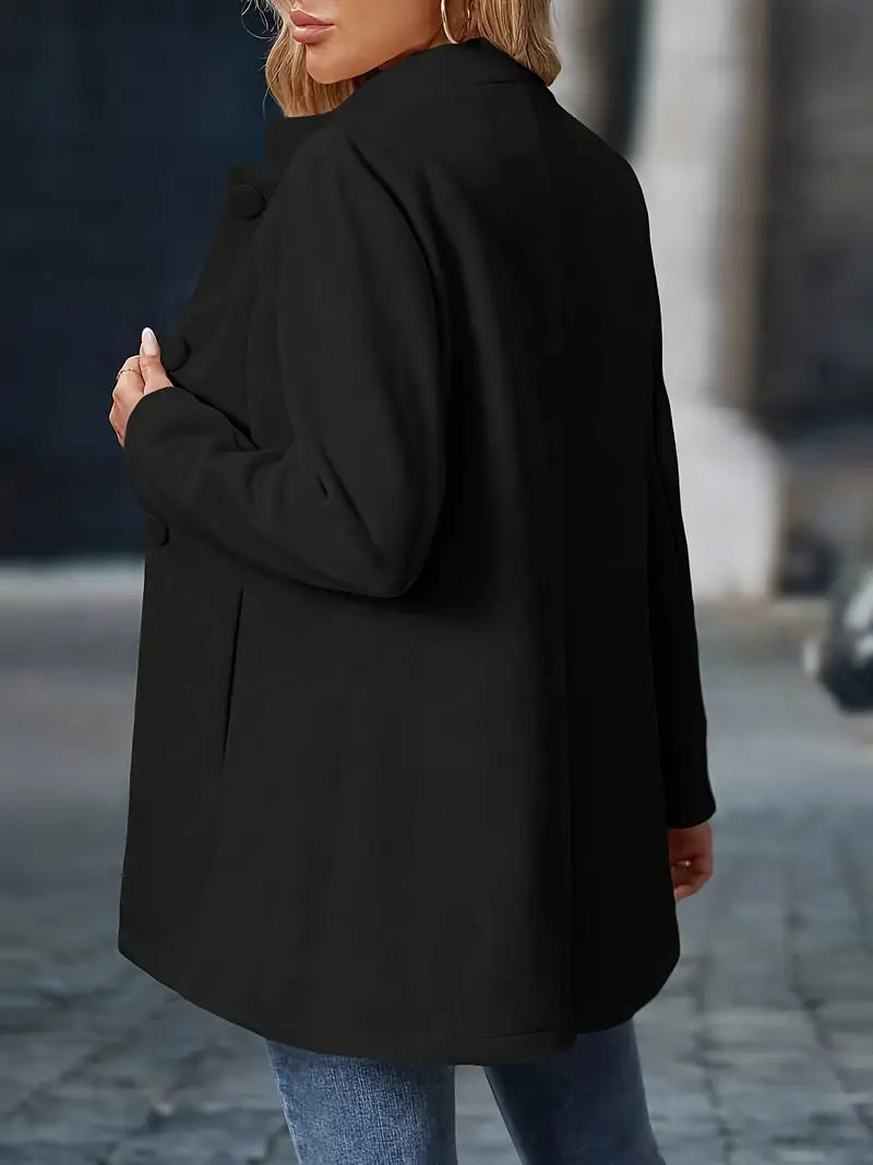 Sonia | Zeitlose Elegante Jacke für Damen mit Rundhalsausschnitt und langen Ärmeln