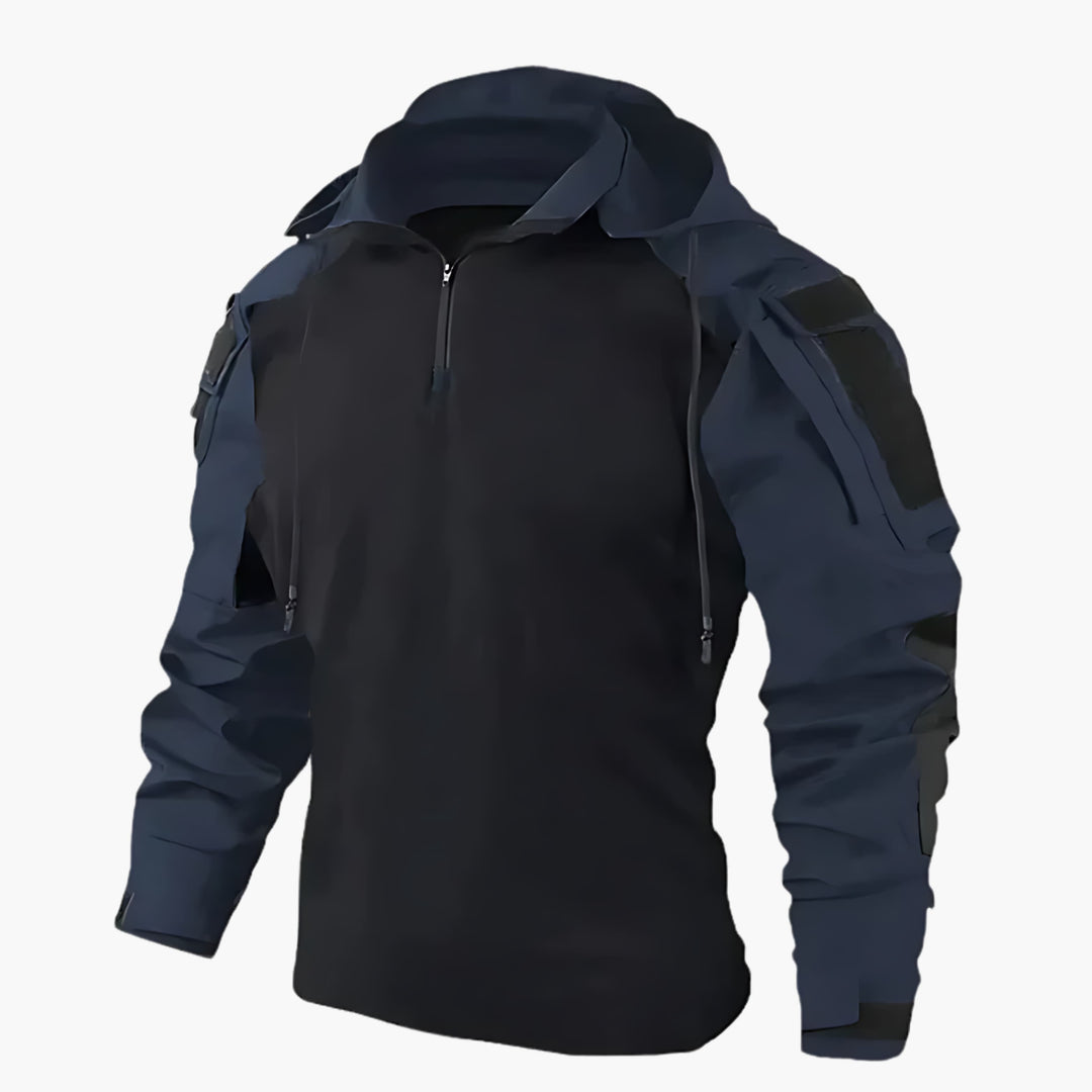 Gabriele | Taktische Jacke für Herren mit Kapuze und langen Ärmeln