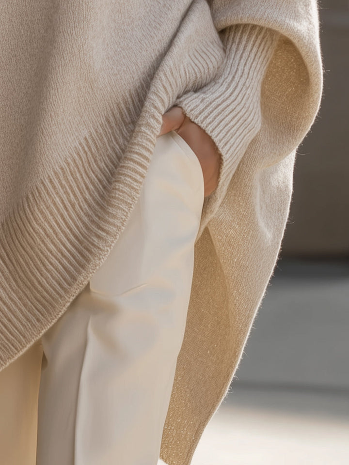 Jane | Oversized Pullover für Damen mit Rundhalsausschnitt und langen Ärmeln