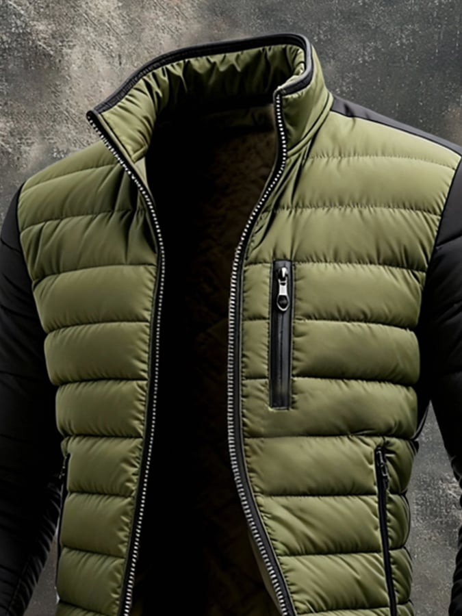 Calvyris | Trendige Freizeitjacke mit Stehkragen