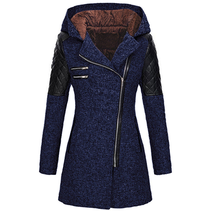 Rose | Winterjacke für Damen mit Kapuze und langen Ärmeln