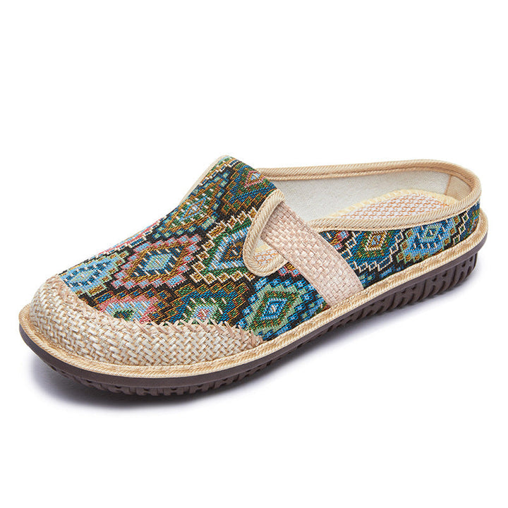 Rosie | Orthopädische Sandalen aus besticktem für Damen