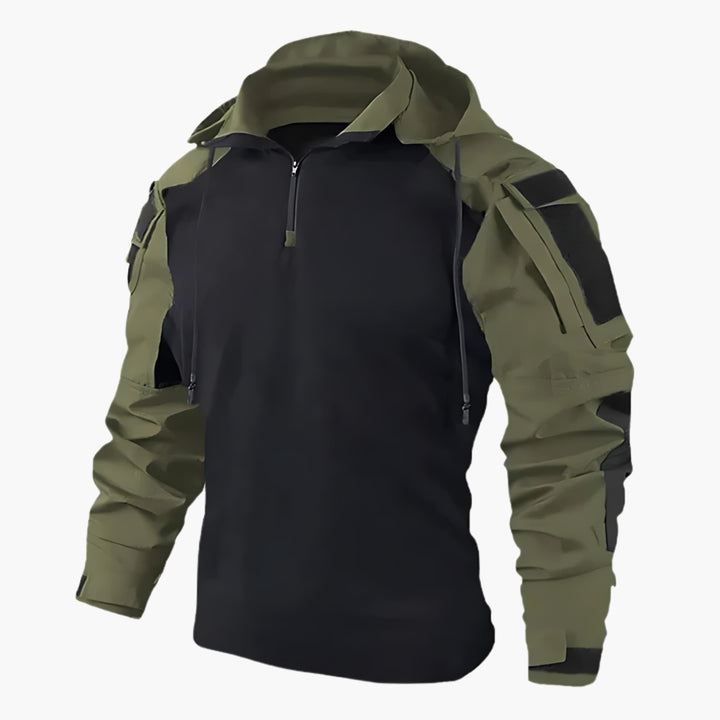Gabriele | Taktische Jacke für Herren mit Kapuze und langen Ärmeln