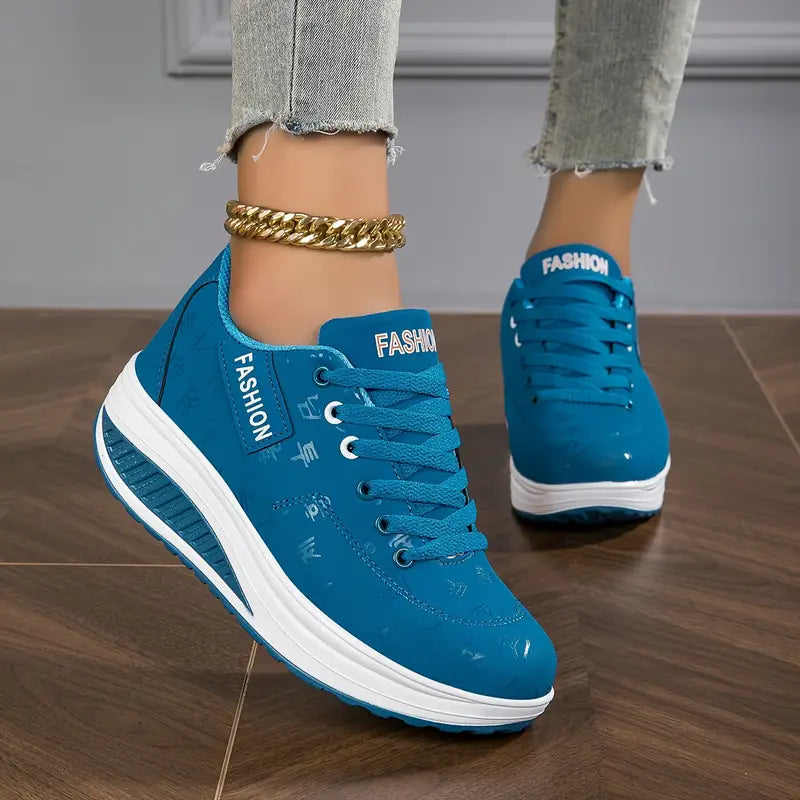 Atmungsaktive Plattform-Sneaker für Damenmode für Damen