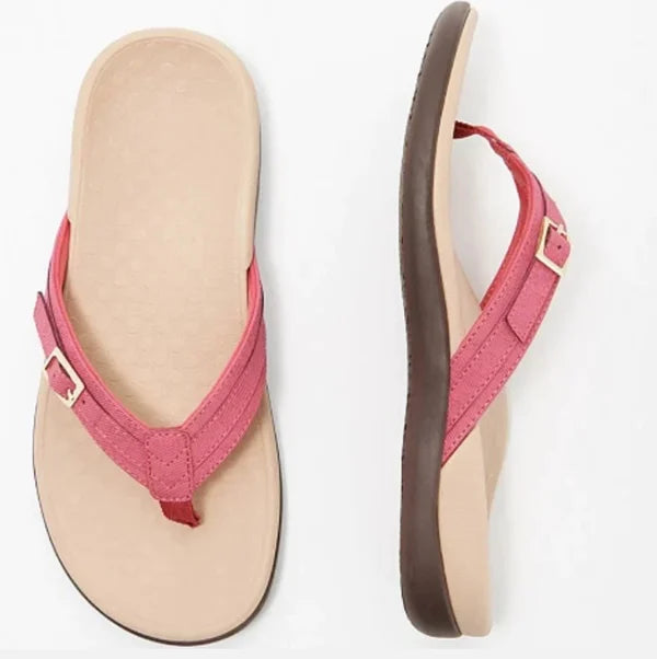 Giuseppina | Orthopädische Sommersandalen für Damen mit flachem Absatz