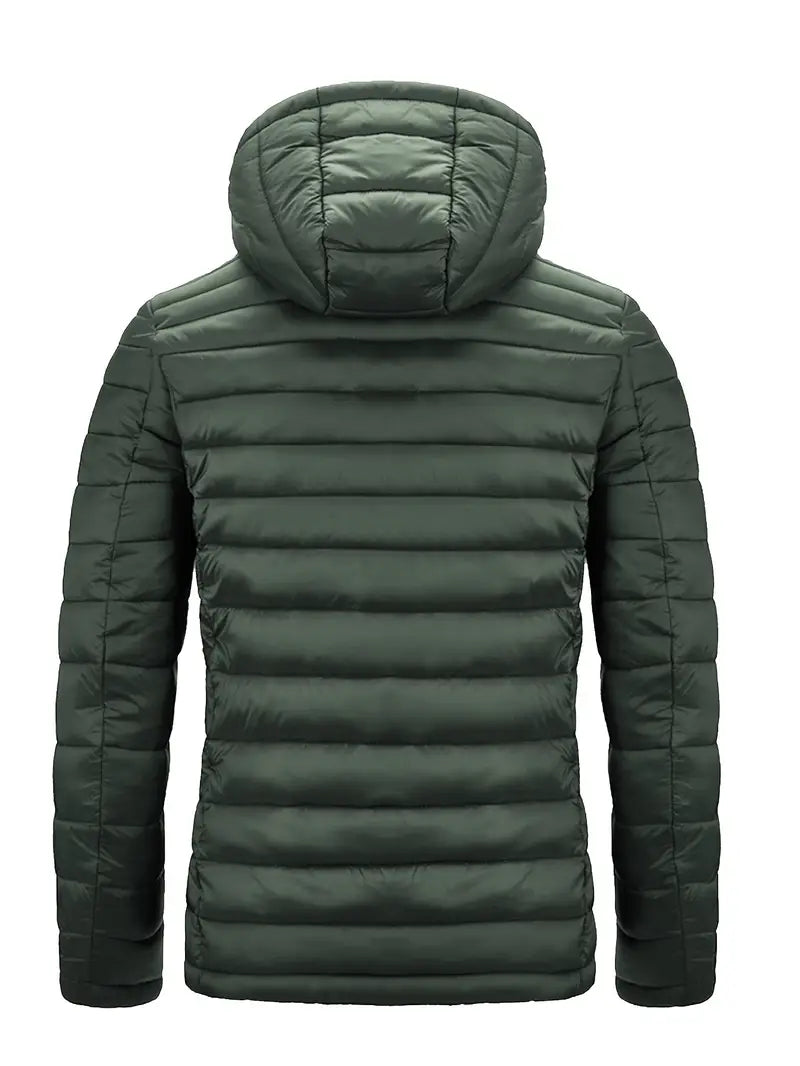 Elegante Kapuzenjacke für Herren mit langen Ärmeln