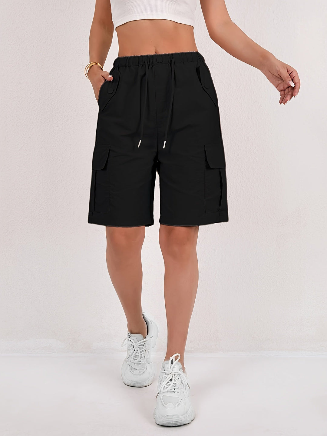 Via | Leichte schnell trocknende Cargo-Shorts für Damen