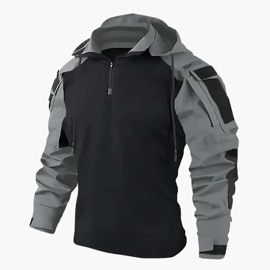 Gabriele | Taktische Jacke für Herren mit Kapuze und langen Ärmeln