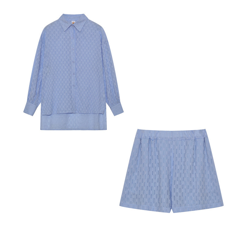 Elizabeth | Luftiges Shirt- und Shorts-Set für Damen