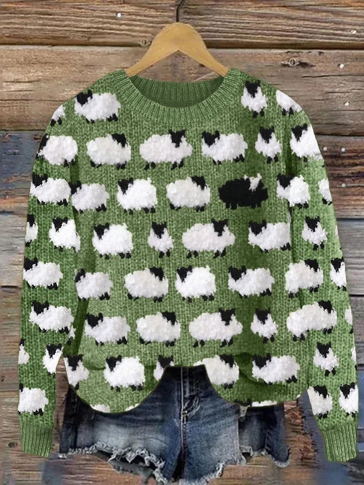 Helena | Festliche Pullover Kollektion für Damen mit Rundhalsausschnitt
