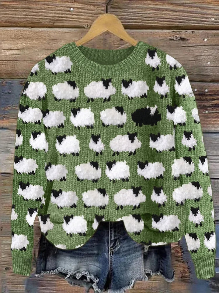 Helena | Festliche Pullover Kollektion für Damen mit Rundhalsausschnitt