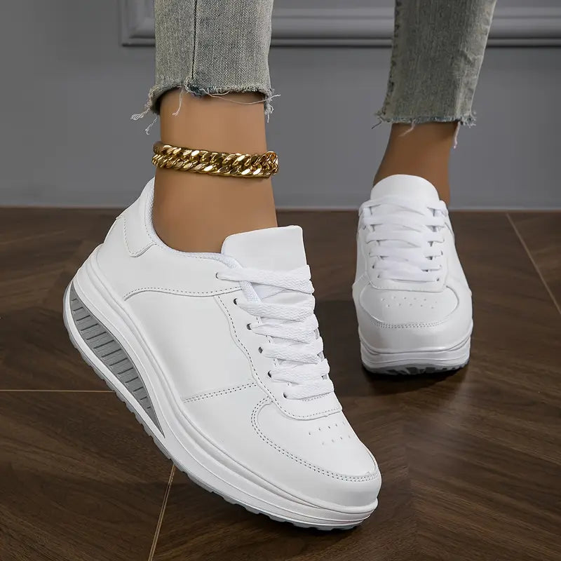 Atmungsaktive Plattform-Sneaker für Damenmode für Damen
