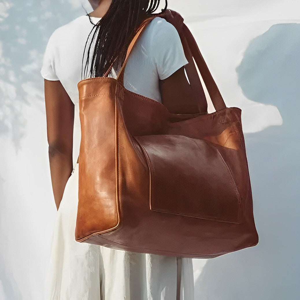 Brynfrid | Klassische Handtasche für Damen mit großzügigem Platz