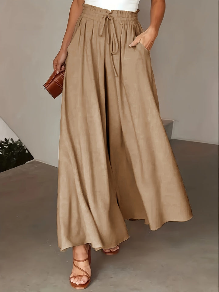 Jane | Schicke Weite-Hosen für Damen mit hohem Bund