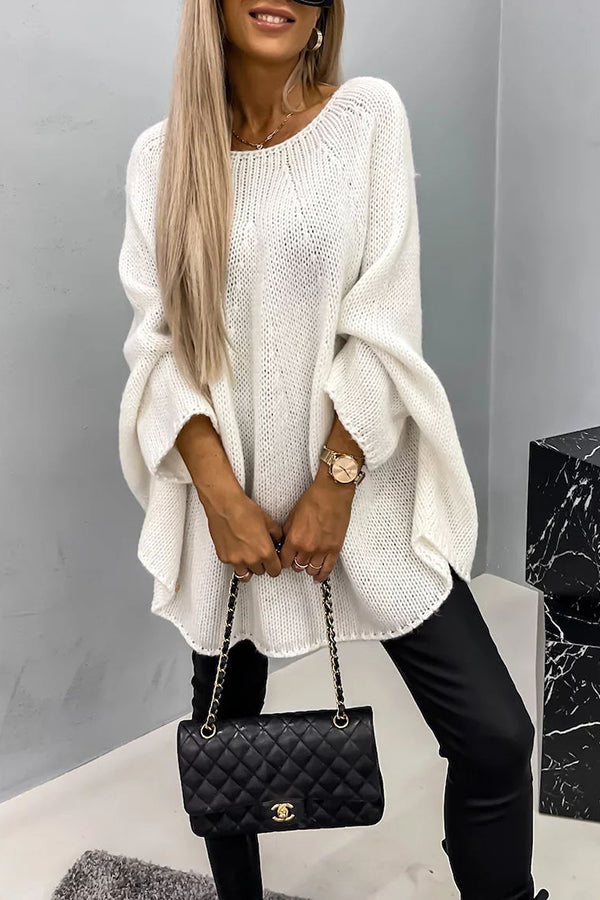 Eleganter Rundhals-Pullover für Damen | Isabelle mit Rundhalsausschnitt