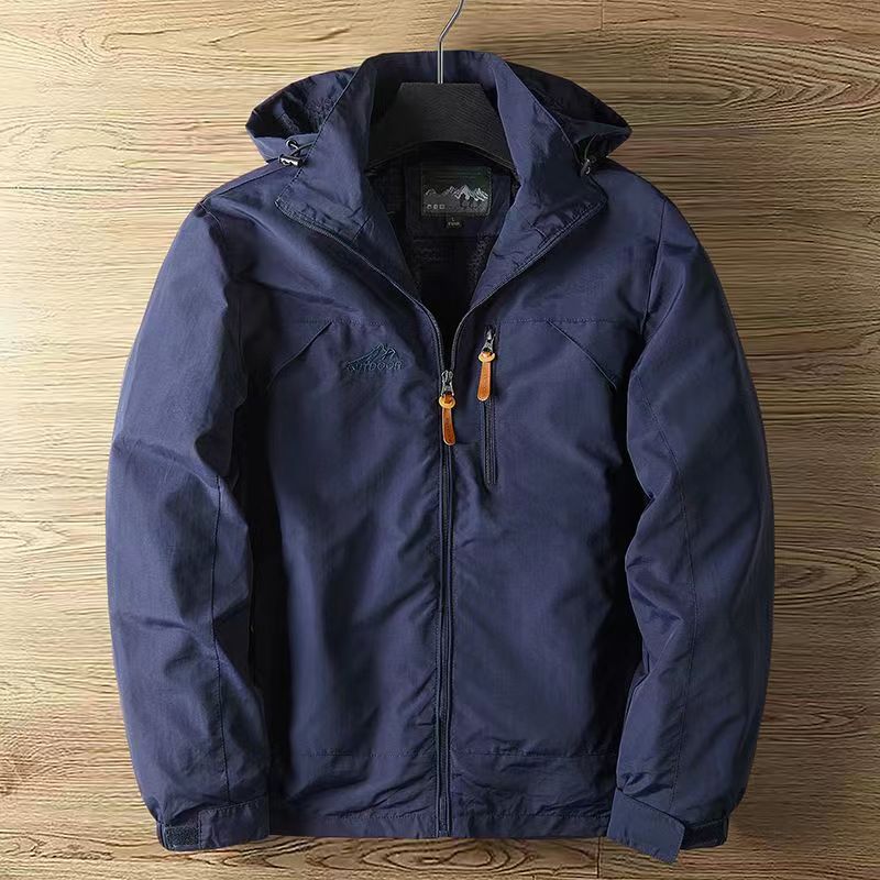 Alverston | Wasserabweisende Jacke für Herren mit Kapuze und langen Ärmeln