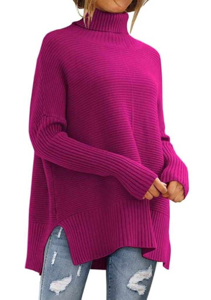 Anna | Gemütlicher Rollkragenpullover für Damen mit langen Ärmeln