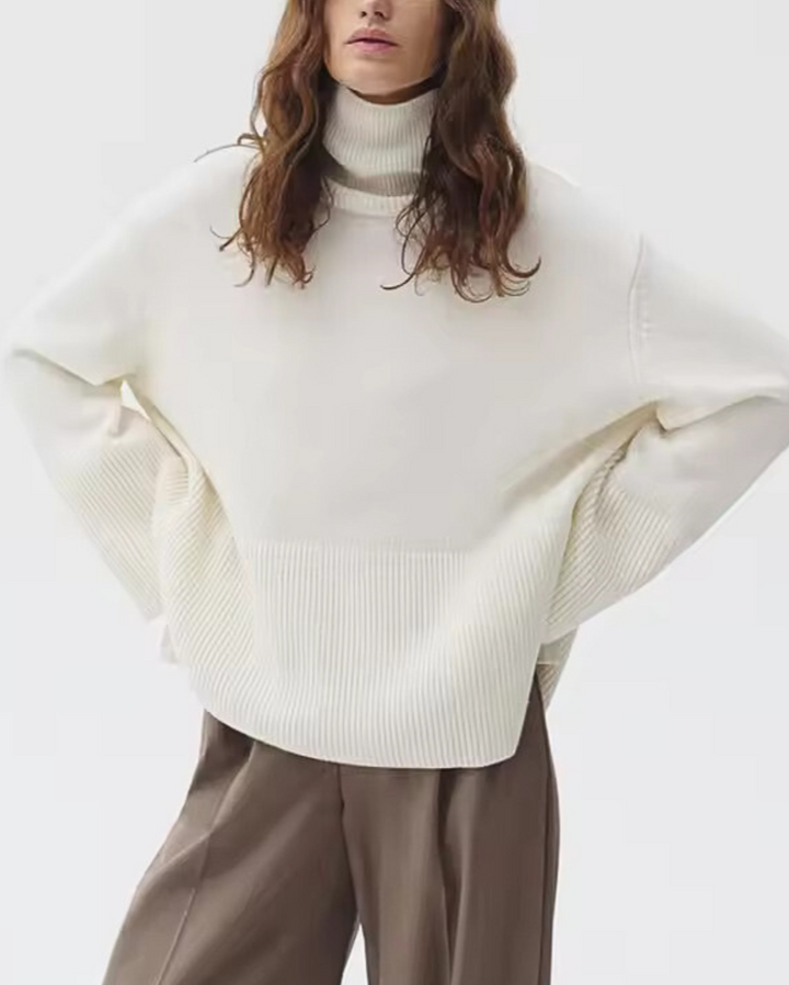Emma | Rollkragenpullover für Damen mit langen Ärmeln