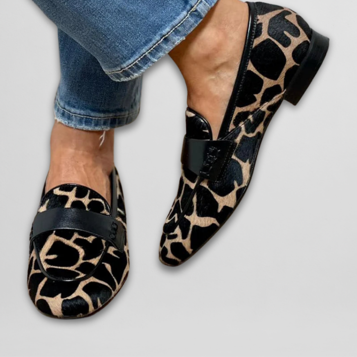 Estefania | Stylische Giraffenmuster Slipper