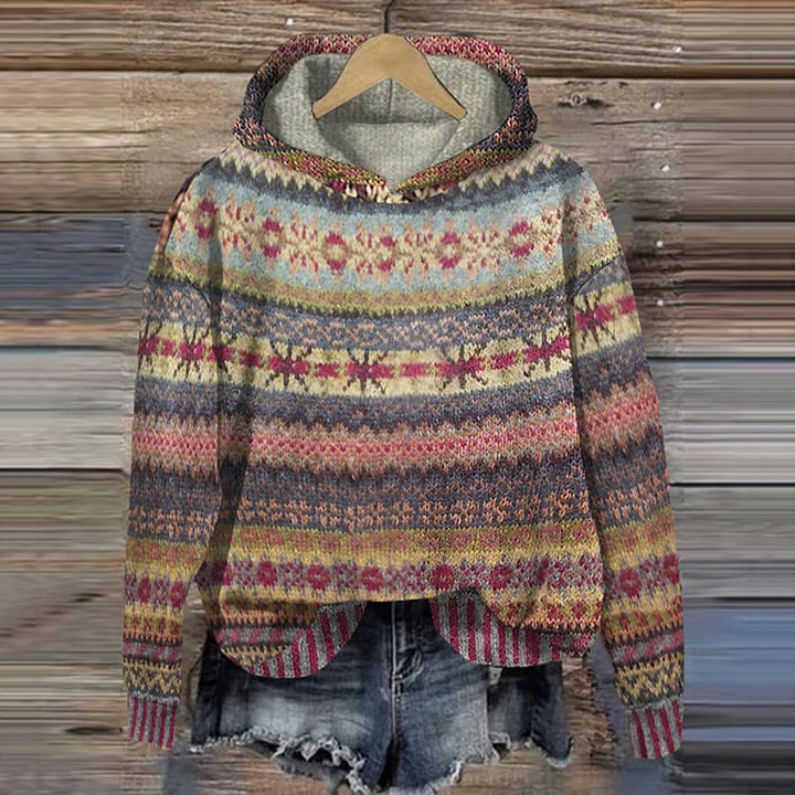 Anja | Gemütlicher Ethno-Pullover