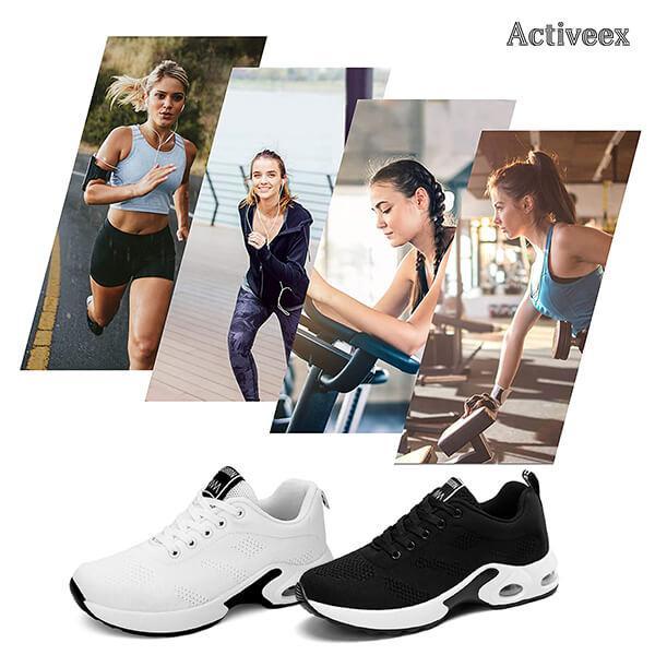 ACTIVEEX Performance-Schuhe für Damen mit flachem Absatz