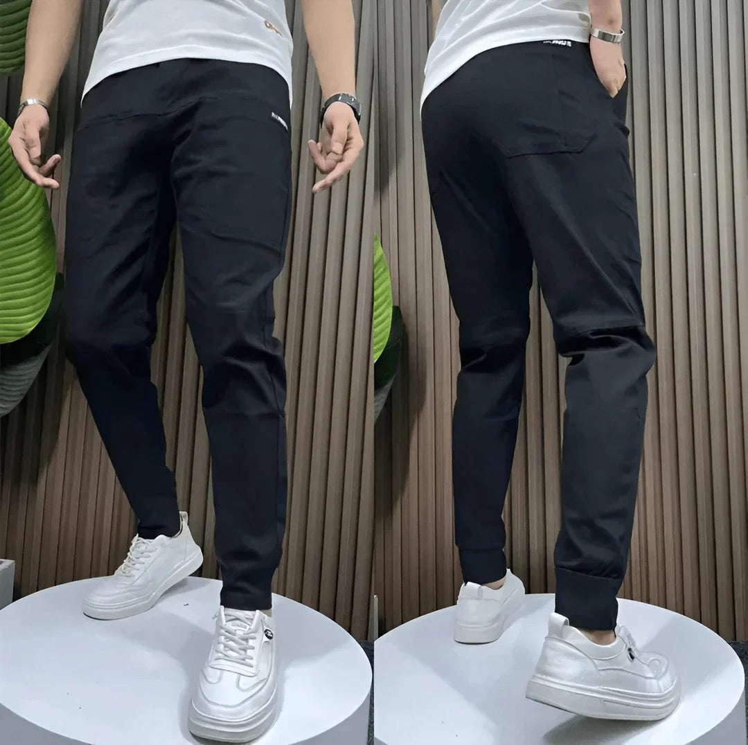 Loris | Hochwertige Stretch Cargo-Hose für Herren mit schmaler Passform