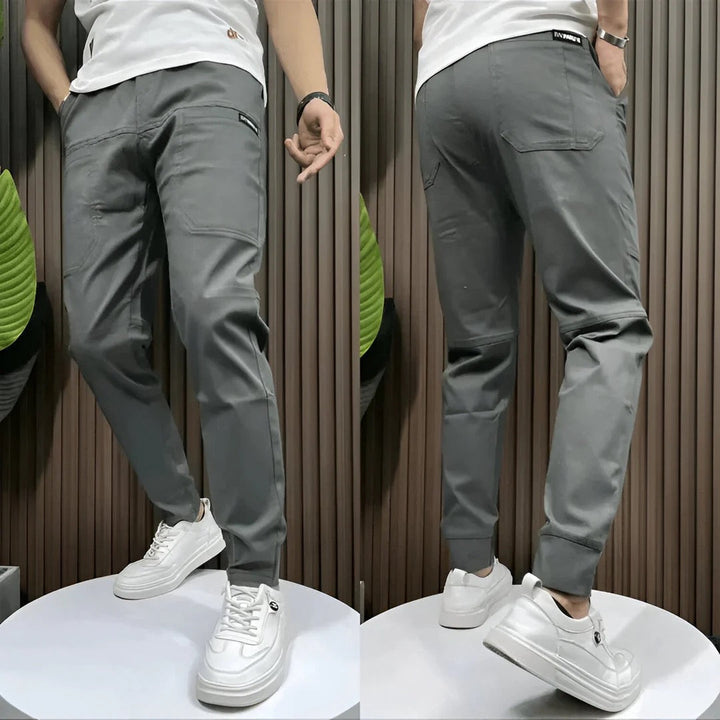 Loris | Hochwertige Stretch Cargo-Hose für Herren mit schmaler Passform