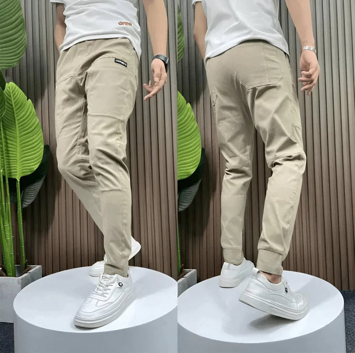 Loris | Hochwertige Stretch Cargo-Hose für Herren mit schmaler Passform