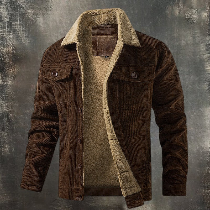 MARIN | Gefütterte Wildlederjacke für Herren