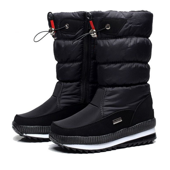 Lara | Rutschfeste und Wasserdichte Schneestiefel aus Kunstfell für Damen