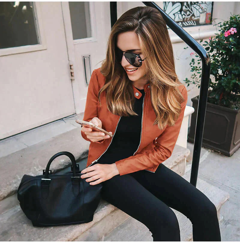 Abigail | Elegante Italienische Jacke für Damen mit langen Ärmeln