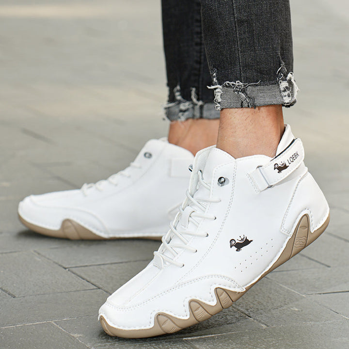 Daniele | Ultra Bequeme Antirutsch Barfußschuhe aus echtem für Herren