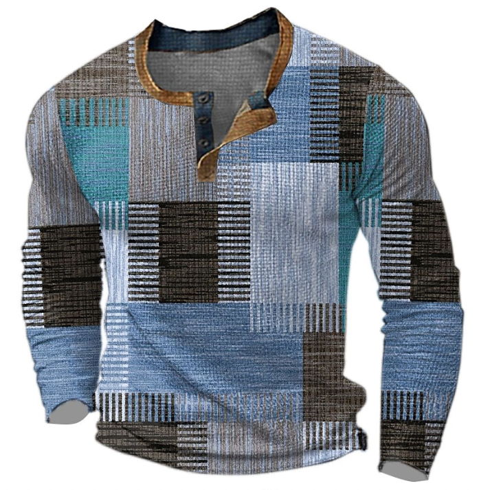 Anton Stilvolle Herenpullover für Herren mit Rundhalsausschnitt und langen Ärmeln