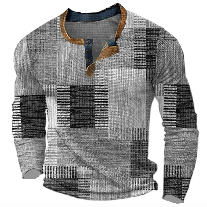 Anton Stilvolle Herenpullover für Herren mit Rundhalsausschnitt und langen Ärmeln