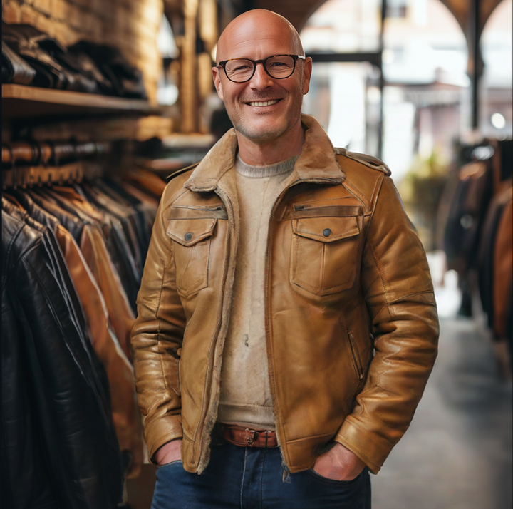 Irokesenschnitt | Jacke für Herren mit langen Ärmeln