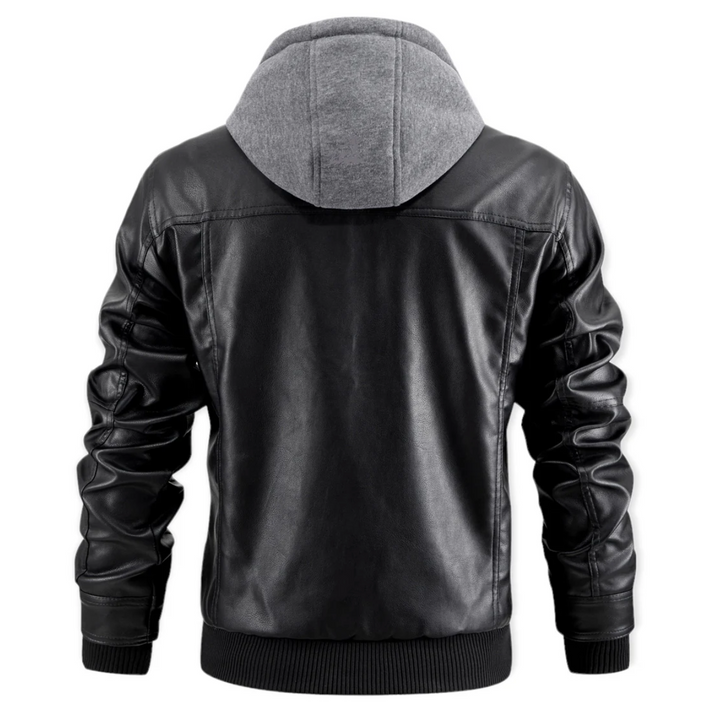 Legacy Leather | Jacke für Herren mit Kapuze und langen Ärmeln