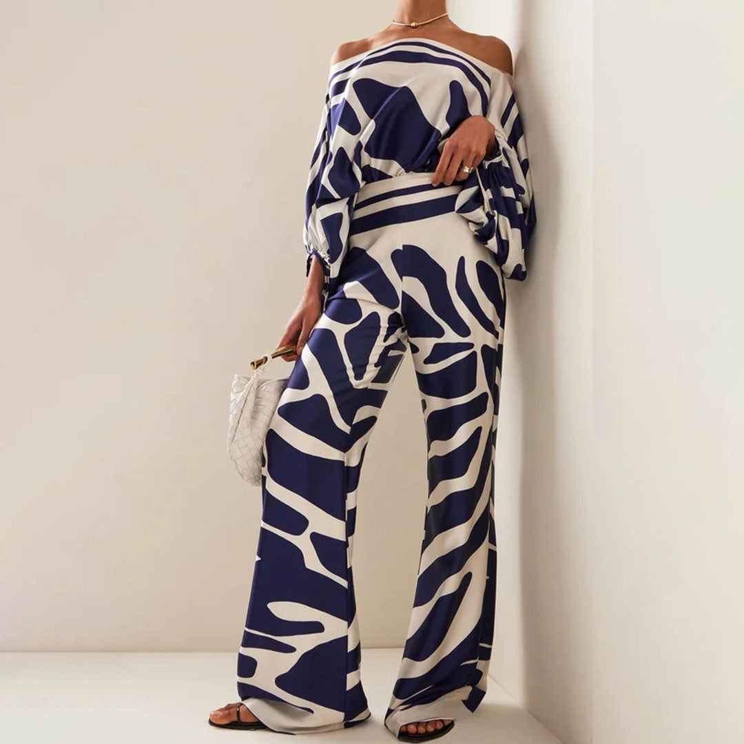 Stylisches Sommer-Zweiteiler-Set | Modischer Design für Damen