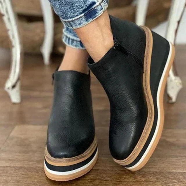 Luna | Stiefelette für Damen mit mittelhohem Absatz
