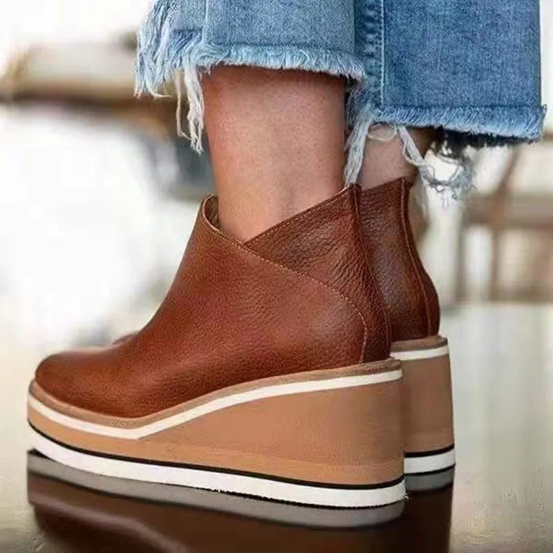 Luna | Stiefelette für Damen mit mittelhohem Absatz