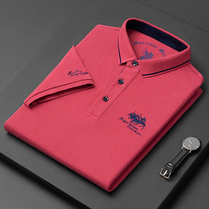 Vanessa | Luxus-Poloshirt für Herren mit kurzen Ärmeln