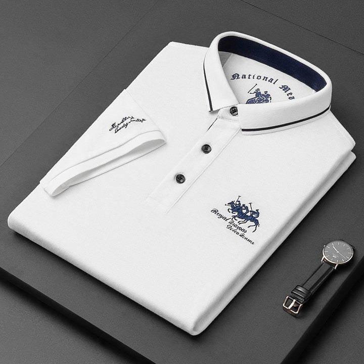 Vanessa | Luxus-Poloshirt für Herren mit kurzen Ärmeln