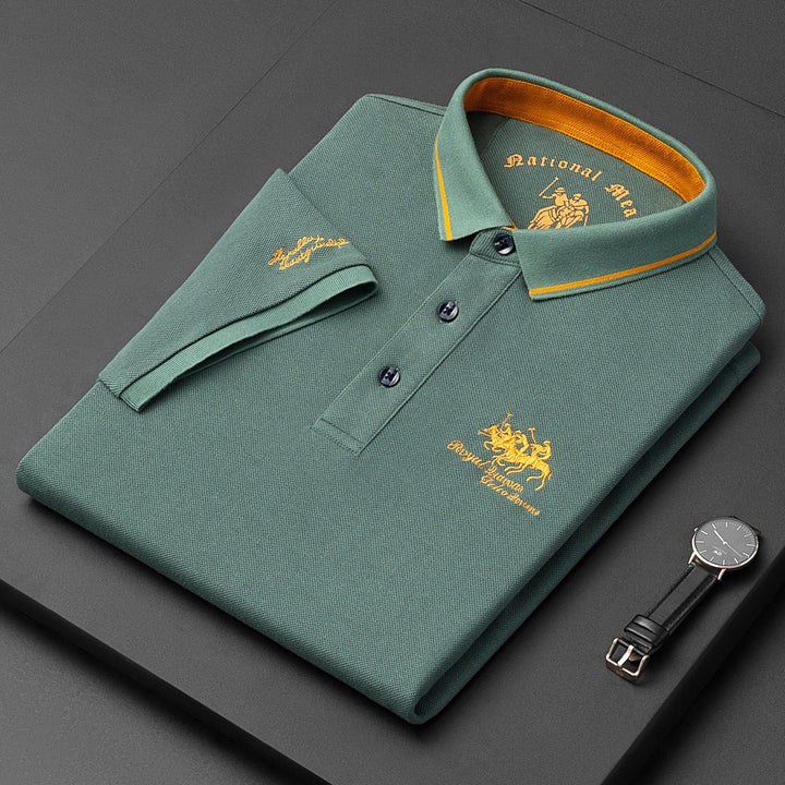 Vanessa | Luxus-Poloshirt für Herren mit kurzen Ärmeln