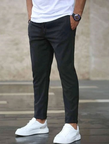 Antonio | Komfort Hose für Herren mit schmaler Passform und mittlerem Bund