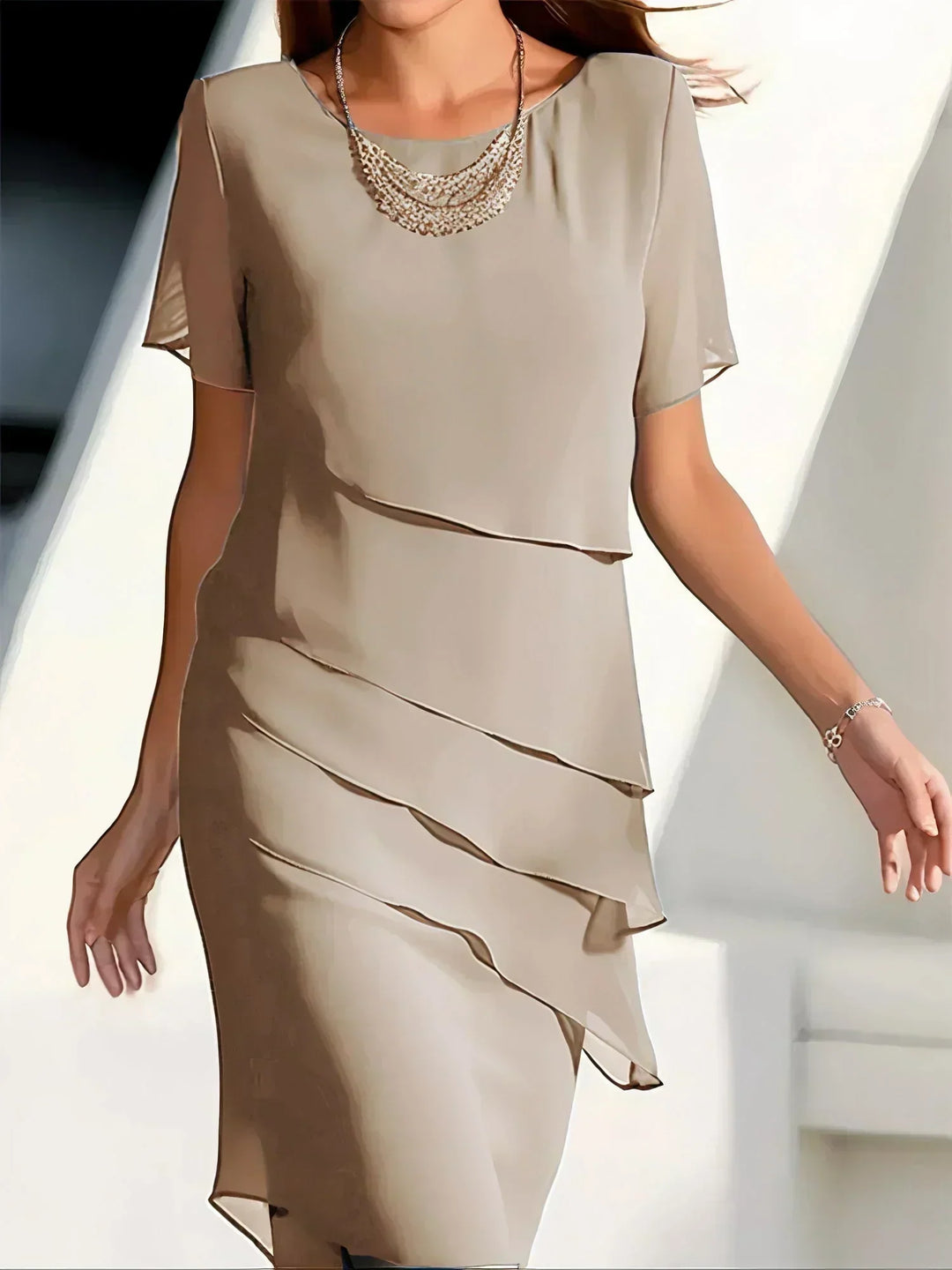 Kendra | Schickes Midikleid für Damen mit figurschmeichelndem Design